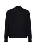 D4.0 button-up wool overshirt