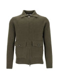 Al Duca D’Aosta 1902 zip-up pocket-detail cardigan