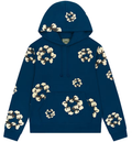Denim Tears x CPFM Cactus Tears Wreath Hoodie Navy